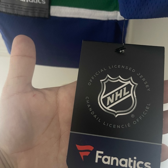 Women’s Vancouver Canucks Branded Blue Breakaway Jersey (BO HORVAT #53) - Picture 3 of 4